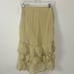 Free People Calliope Ruffle Midi Skirt Sage Medium NWT Ethereal Western Bohemian