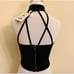 NWT LF CUTOUT HALTER TOP - XS
