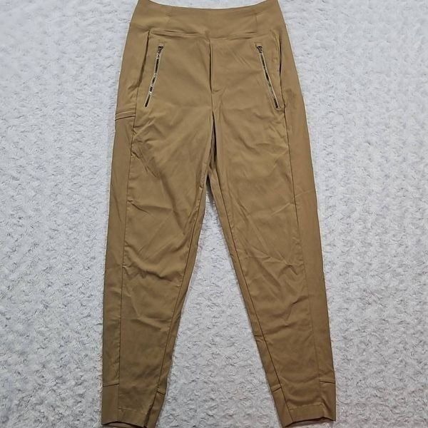 Athleta Trekkie North High Rise Jogger 533655 Big Sur Brown Womens Size 0 Hiking