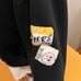 WEAR by Erin Andrews Pittsburgh Steelers cropped black hooded sweatshirt XL NFL