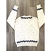 Vintage Clever Shepherd 100% Wool Embroidered Floral Knitwear Cardigan Sweater