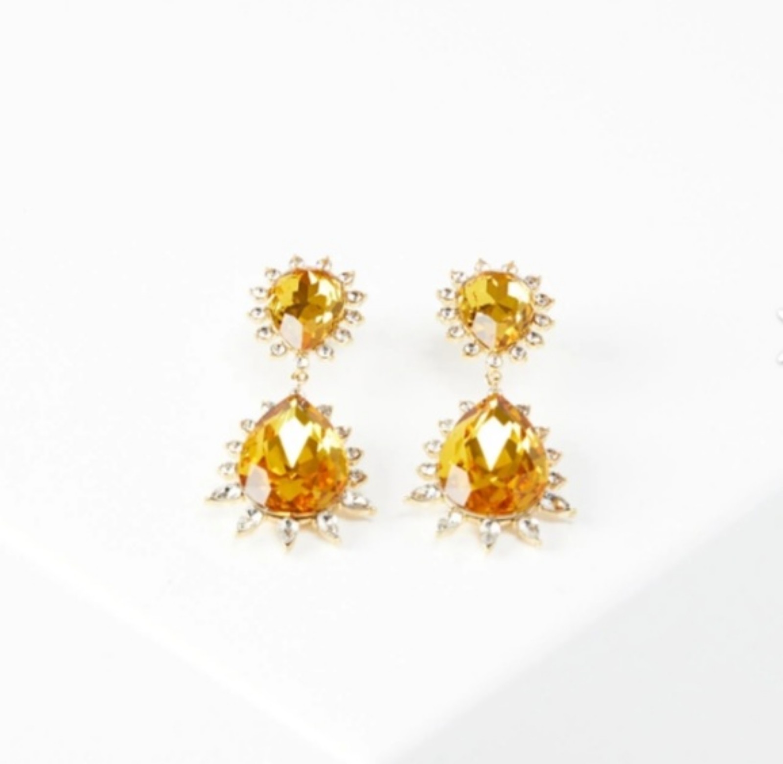 Bcbgmaxazria Crystal Drop Earrings