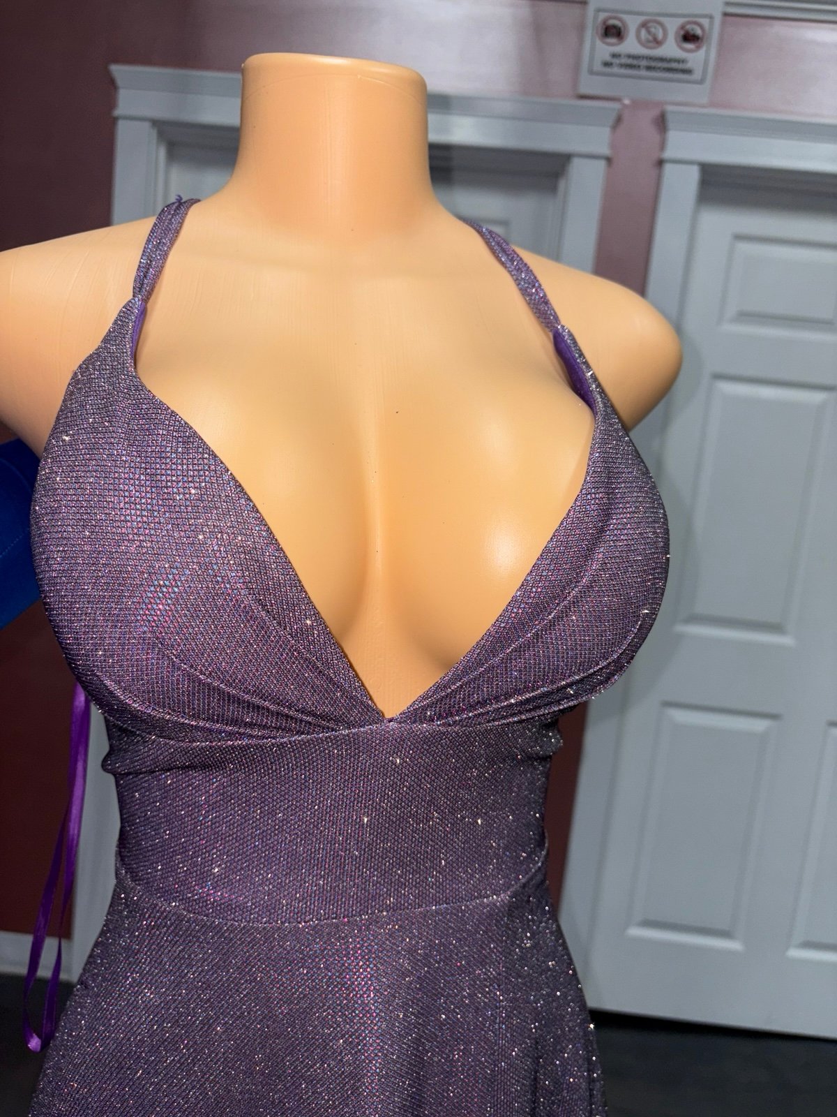 Violet dress