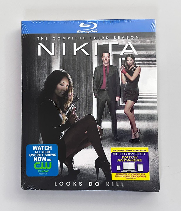 NIKITA: The Complete Third Season (2013) - SEALED Blu-ray w/ Slipcase