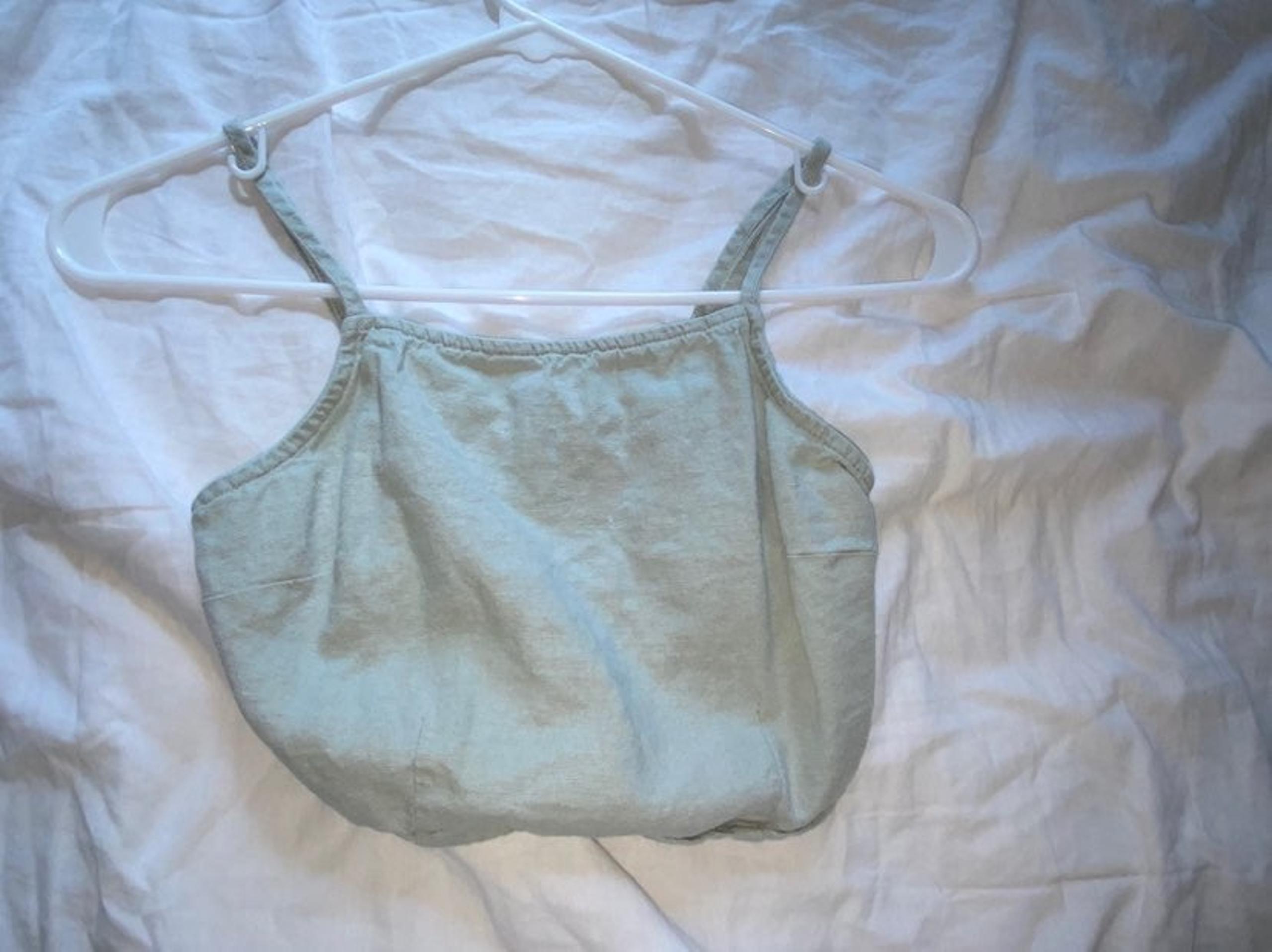 Mint crop top