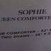 Ugg Sophie comforter set.
