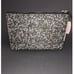 2 Victoria's Secret VS Fashion Show black satin silver rhinestone makeup bag