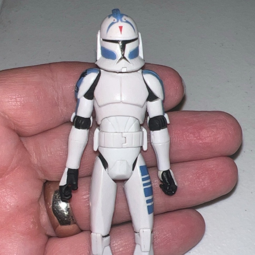 C Star Wars Clone Wars Clone Trooper Fives Defend Kamino Figure 3.75"