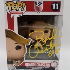 BRANDI CHASTAIN SIGNED USA WOMEN’s SOCCER FUNKO POP - BECKETT COA