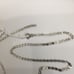 14k white valentino gold chain-18