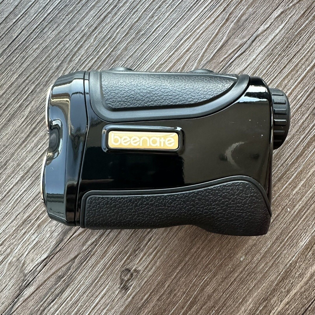 Beenate Golf Rangefinder, Range Finder with Slope On/Off, Flag-Lock black