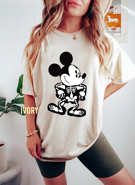 Halloween Vintage Comfort Colors Shirt Disney Halloween Sweatshirt Halloween Mic