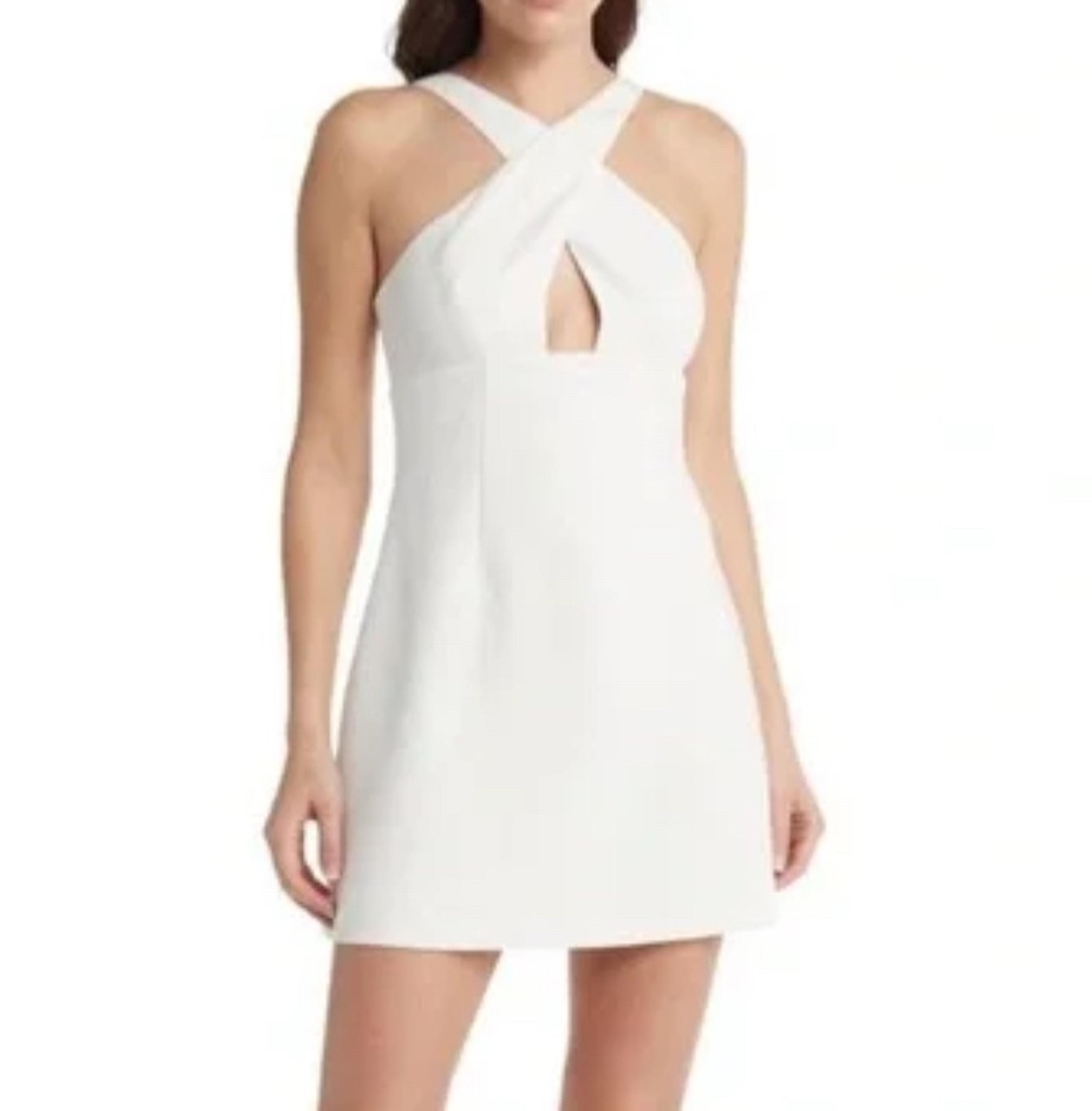 French Connection White Summer Dress