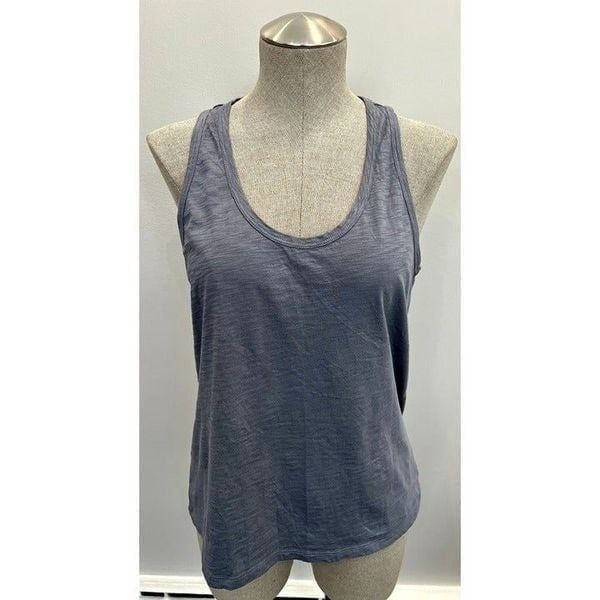 Theory Cotton Tank Top in Slate Blue Size M