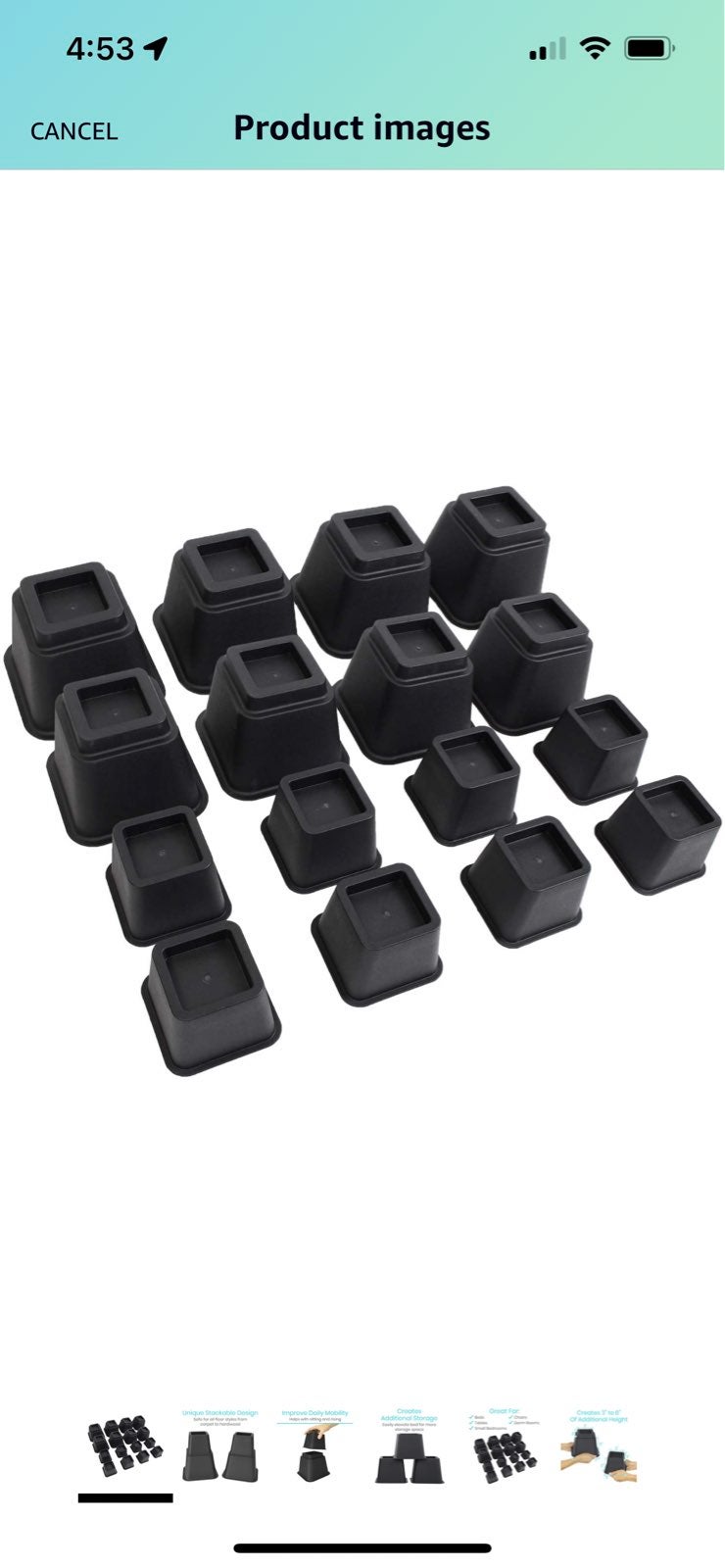 Heavy Duty Bed Risers