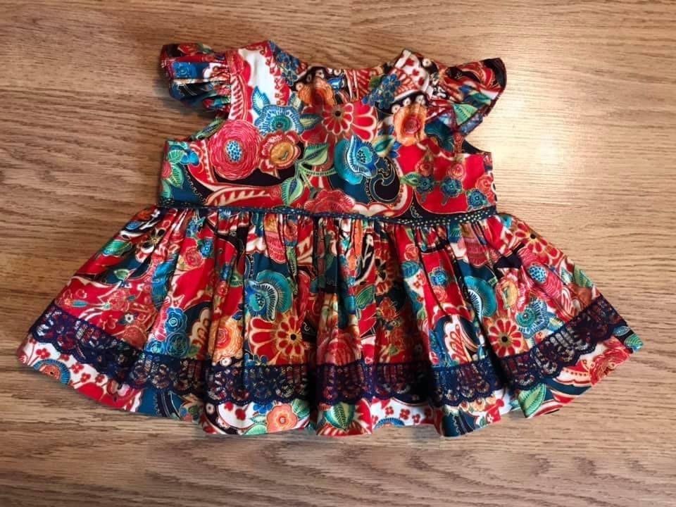 Laura Kae Designs Christmas Melsa Top
