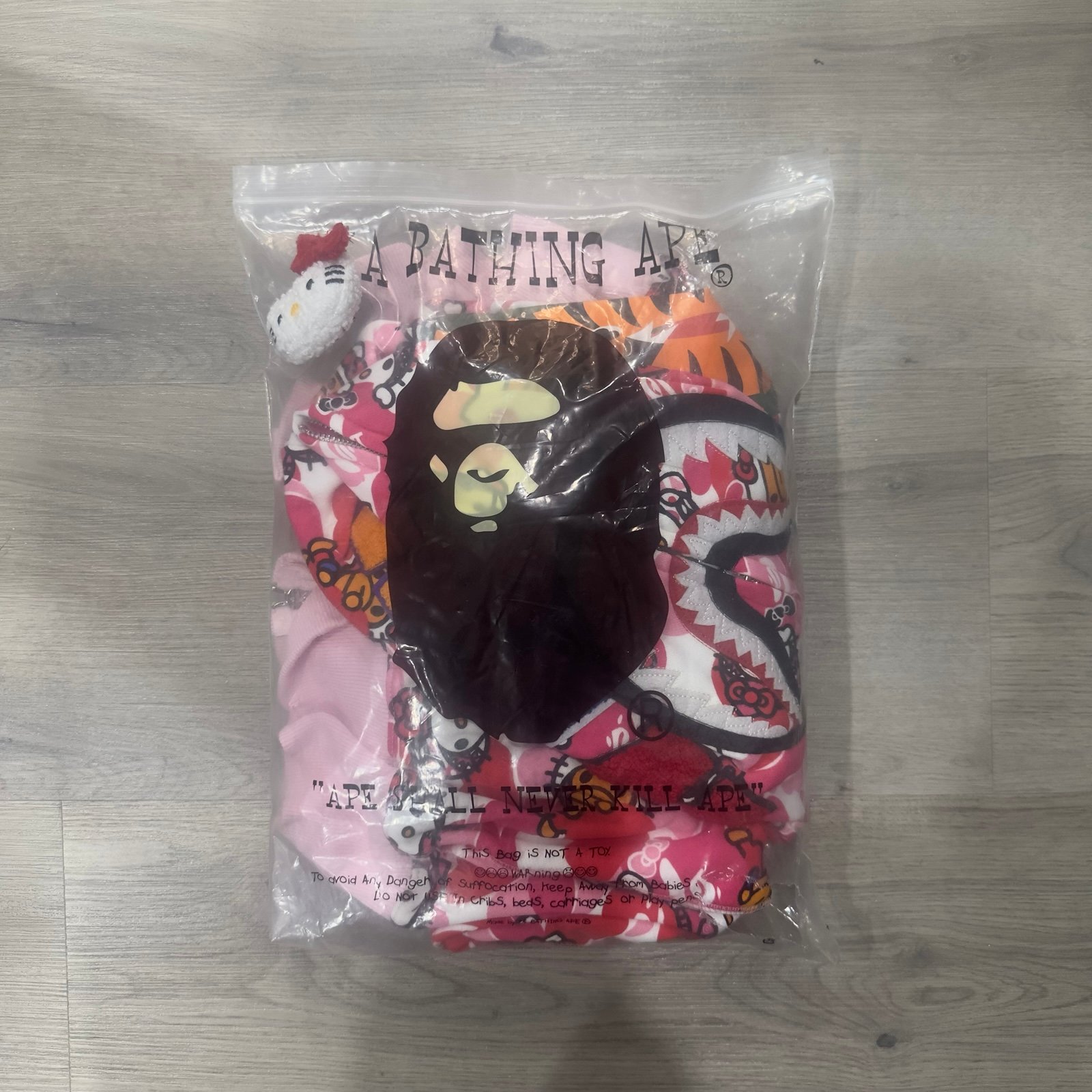 Hello kitty bape hoodie