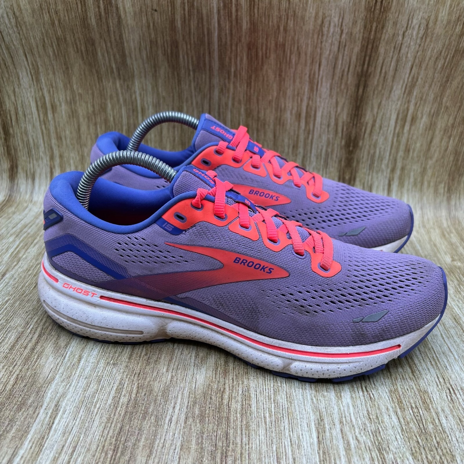 Brooks Ghost 15 Women's Size 10 B Purple Running Shoes Sneakers 1203801B547