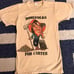 RARE Vintage Jimmy Carter Homefolks for Carter 1976 1970s Peanuts Vote Shirt XS