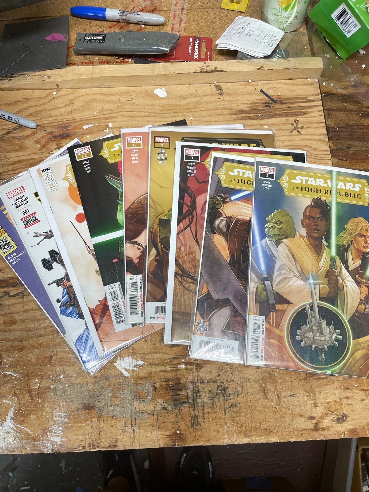 Star Wars comic lot high republic