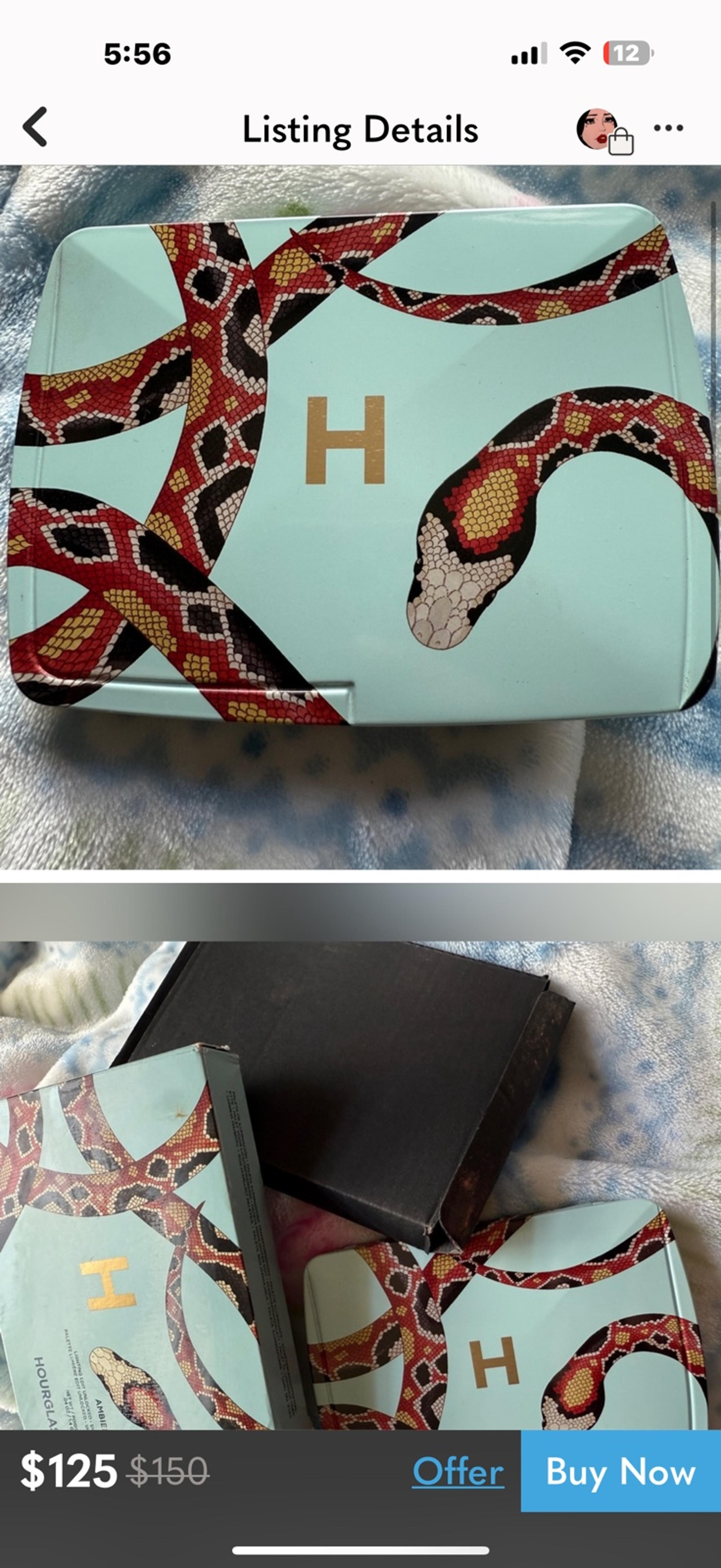 Hourglass Limited edition makeup palette