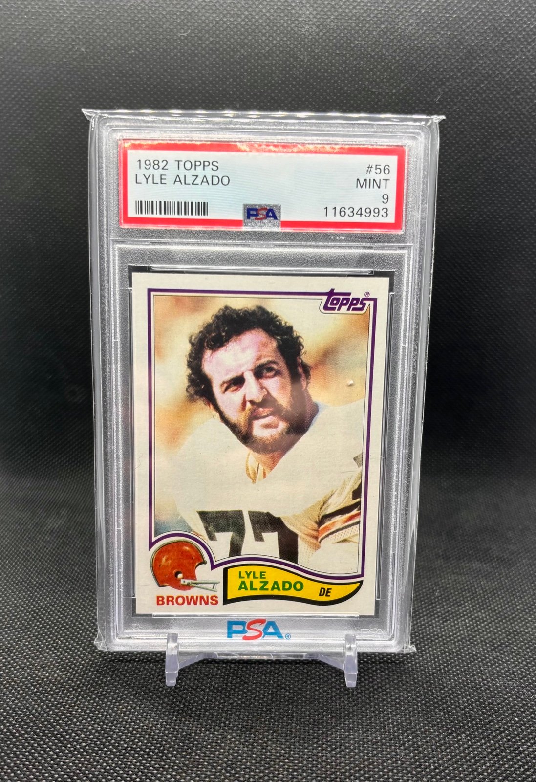 1982 Topps Lyle Alzado #56 PSA 9 Cleveland Browns Broncos Raiders MINT
