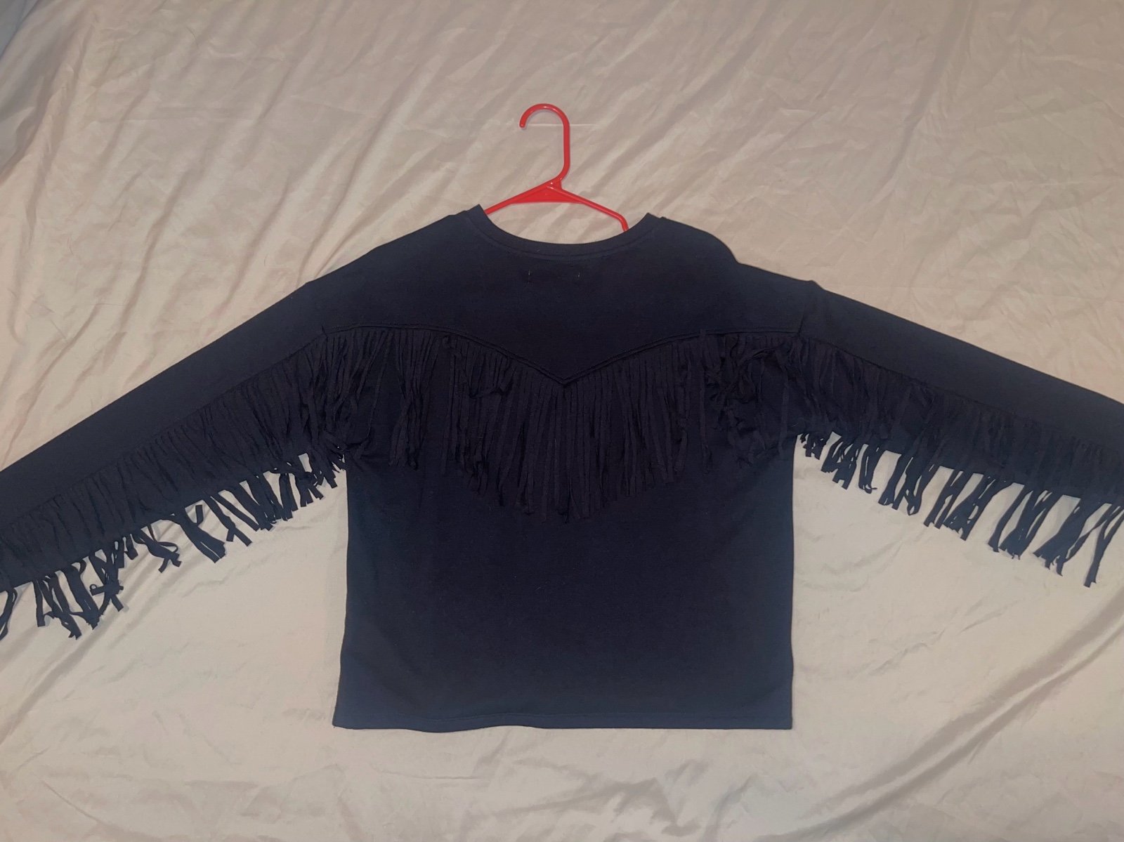 shayanne fringe sweater