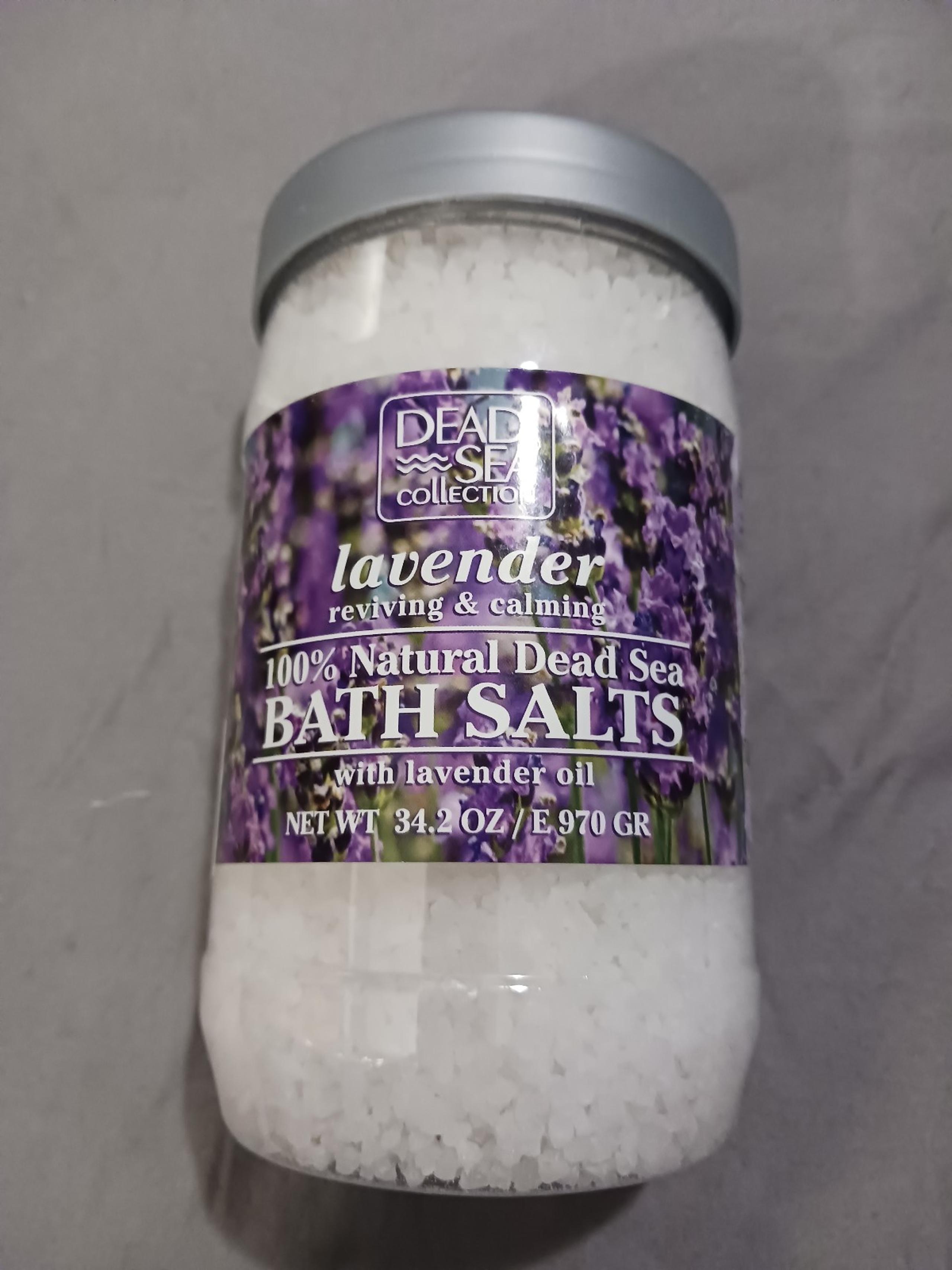 NEW! DEAD SEA COLLECTION LAVENDER BATH SALTS
