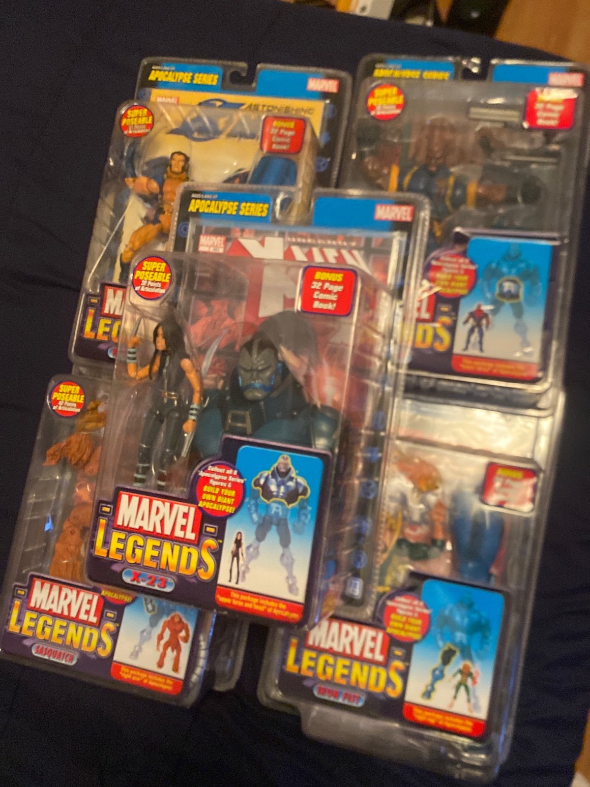 Marvel Legends Toybiz ALMOST COMPLETE APOCALYPSE SERIES