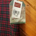 Woolrich xl red and green wool jumper