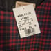 Woolrich xl red and green wool jumper