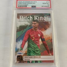 Donruss Fifa Cristiano Ronaldo Pitch Kings PSA 10 GEM MINT