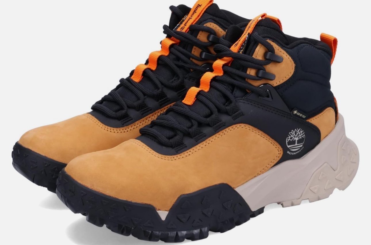 Timberland Motion Scramble Mid Lace GTX HK Boot Wheat Nubuck