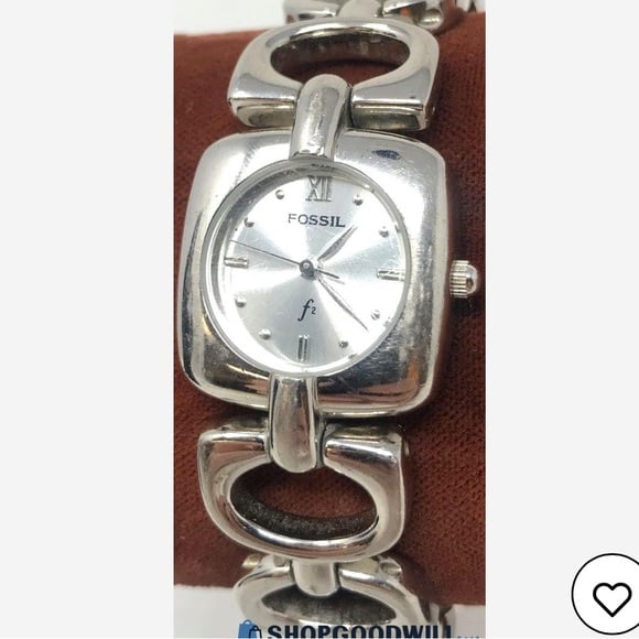 Fossil silver color watch