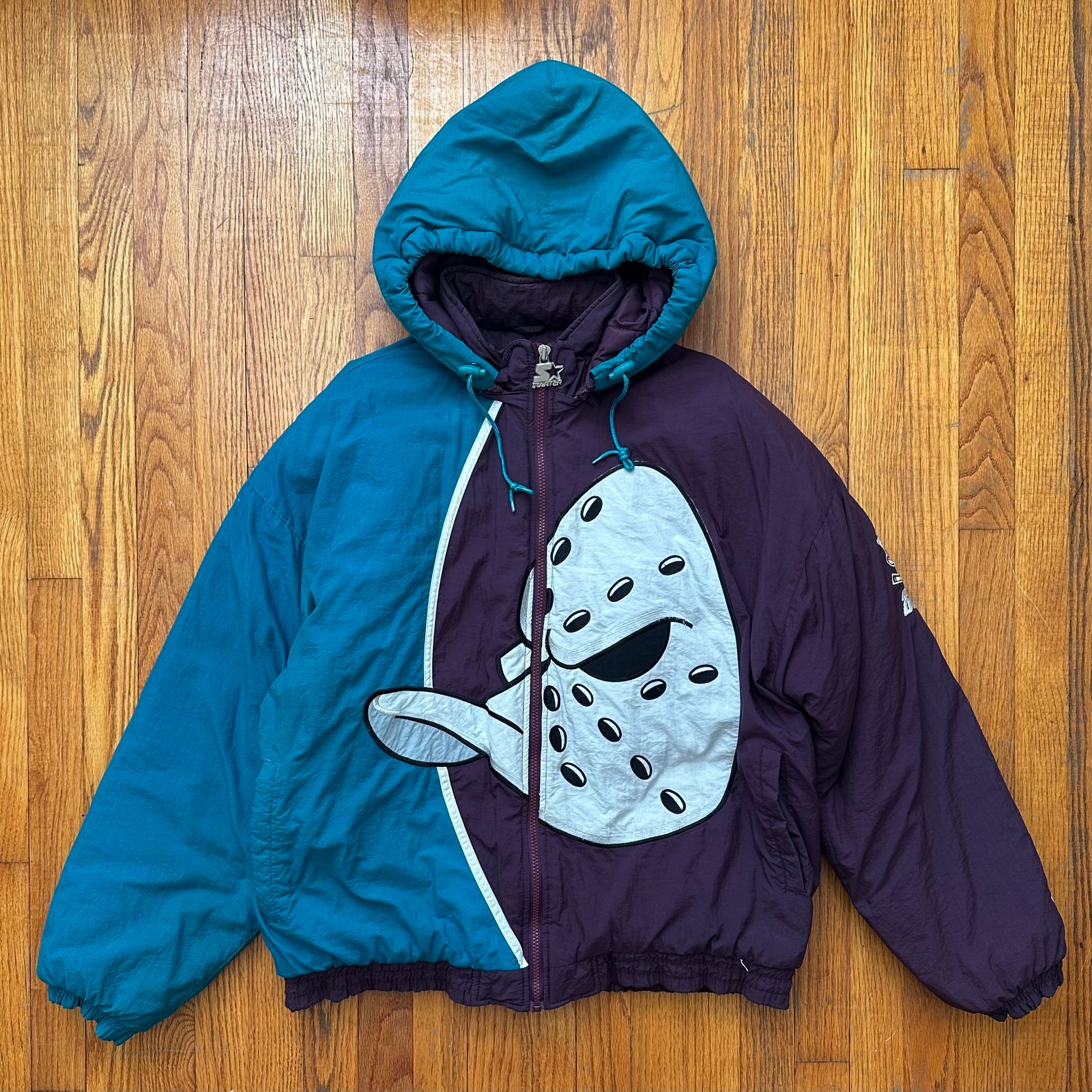 Anaheim Mighty Ducks Starter Logo Jacket