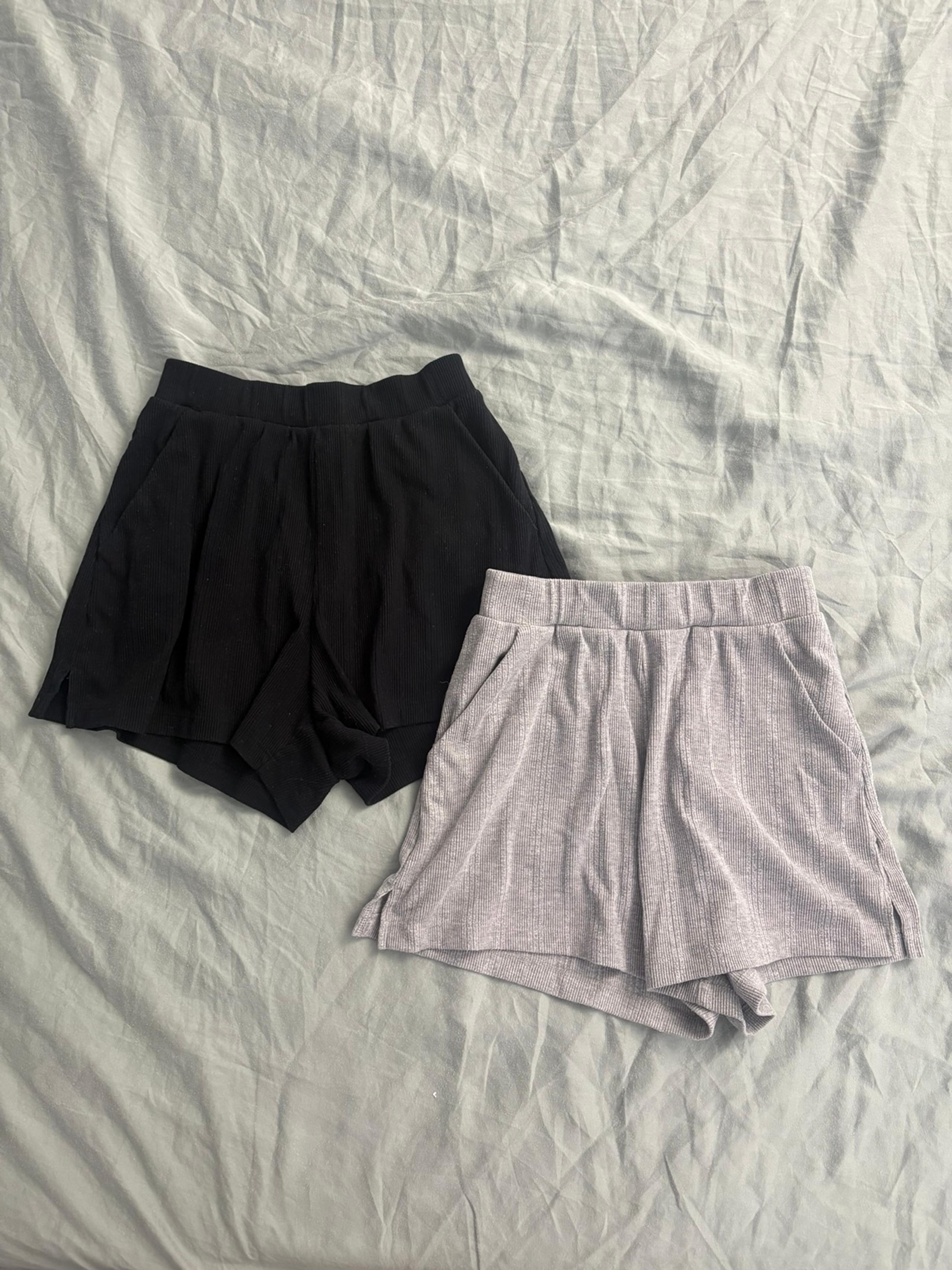 A&F Cozy Rib Sleep Shorts (pair)
