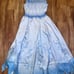 Child Size Medium 8-10 Emily Corpse Bride Costume W/Flower Bouquet Spirit Hallow