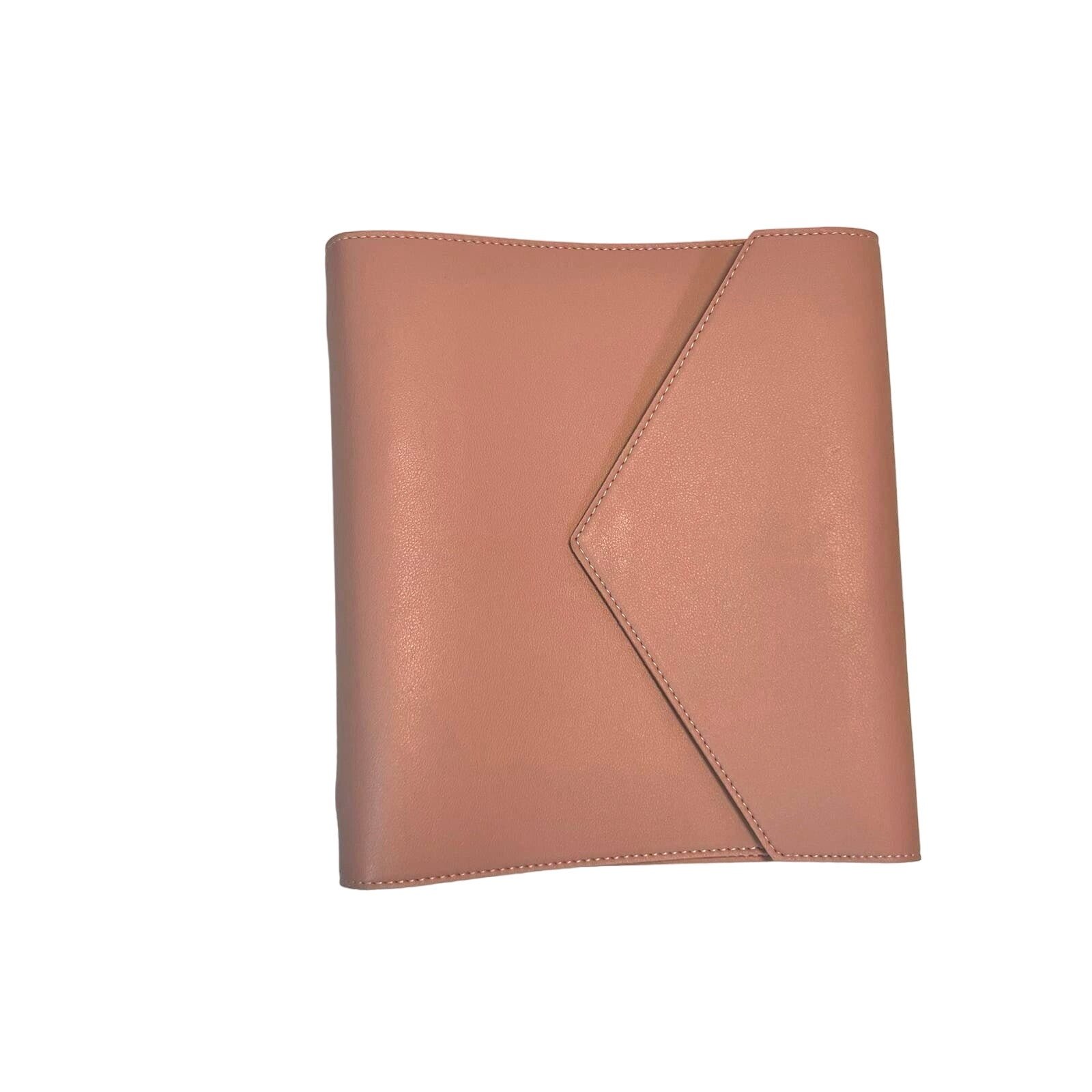Erin Condren Planner Blush Vegan Leather Ring Binder 8” x 9”