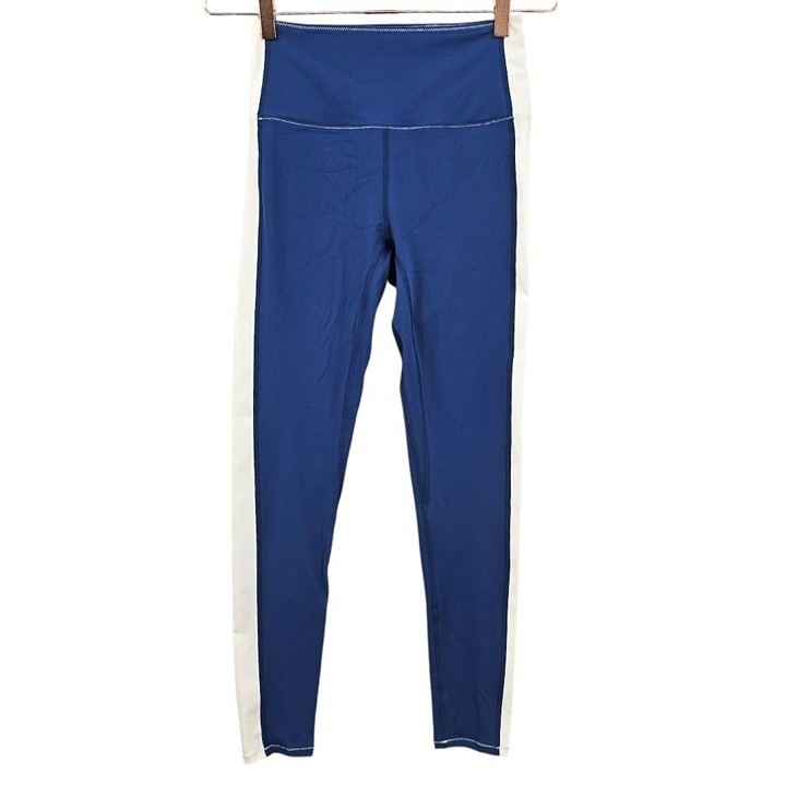 Solid & Striped Womens S Soleil High Waisted Legging Midnight Blue NWT