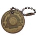 VTG AA Recovery Medallion Serenity Prayer Token Sobriety Coin with Ball Chain