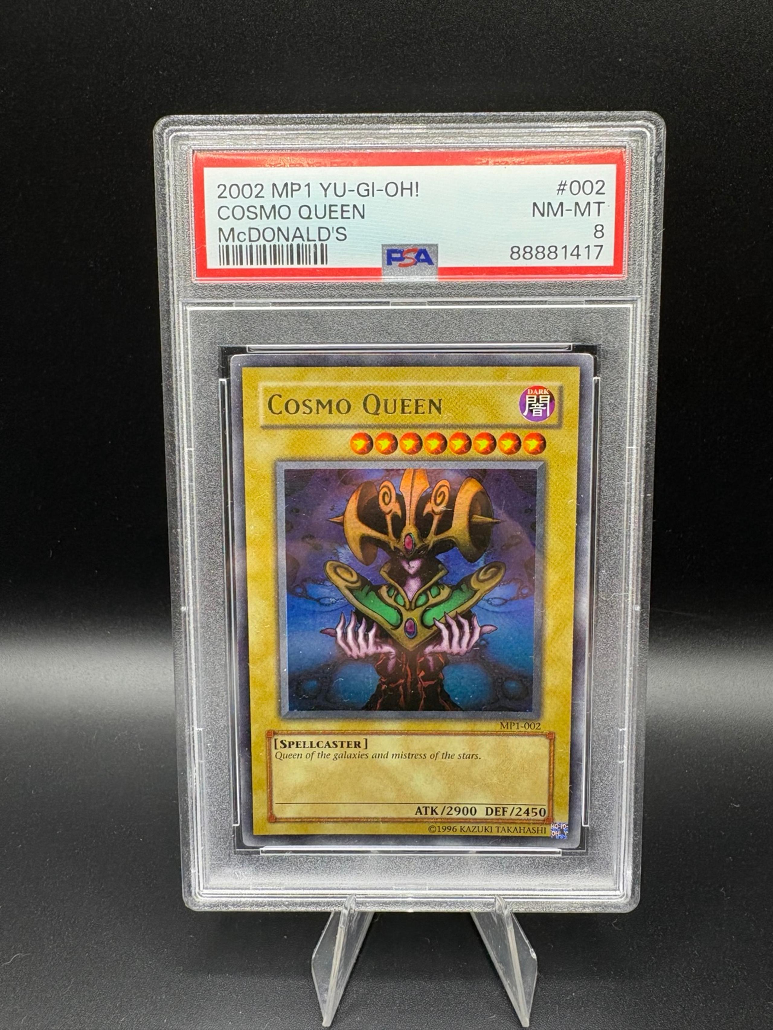Yugioh PSA 8 MP1-002 Cosmo Queen McDonald’s Promo