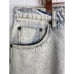 One Teaspoon Jackson Wide Leg High Rise Light Wash Denim Jeans Size 34