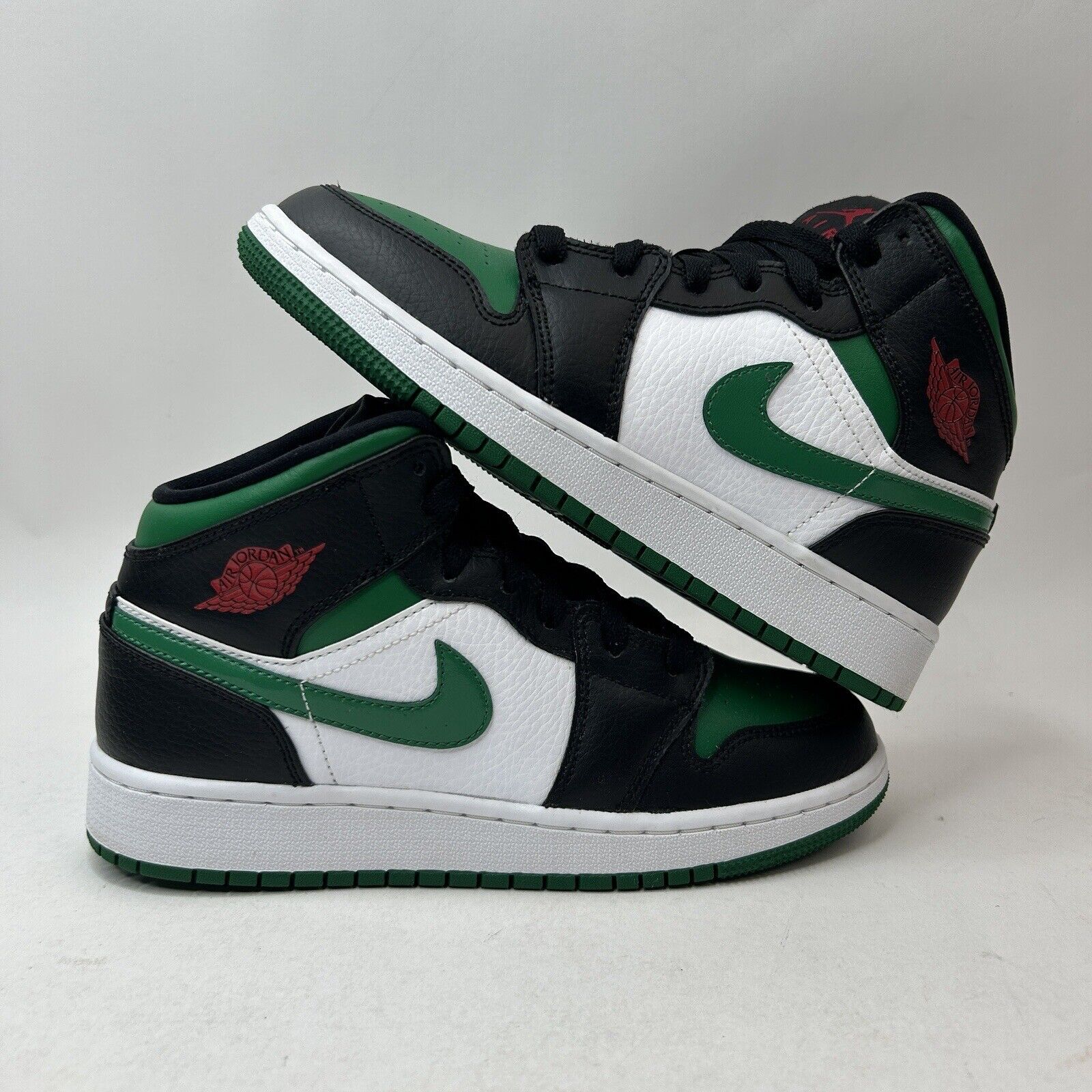 Nike Shoes Air Jordan 1 Retro Mid GS “Pine Green/Pine Toe” 2023