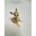 Vintage Bambi Fawn Deer Bone China Miniature Figurines