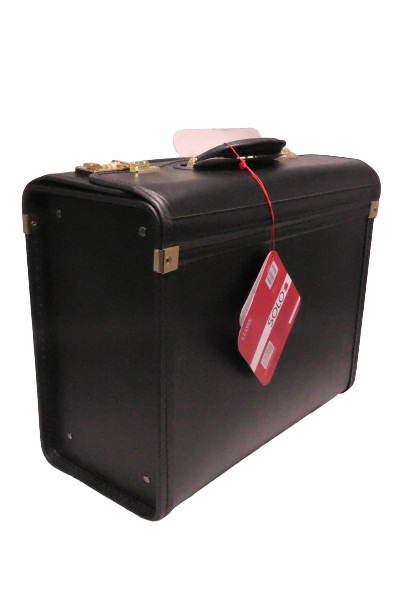 Solo Lincoln Hard Sided Rolling Catalog Case Black 18''x15''x9.5' '