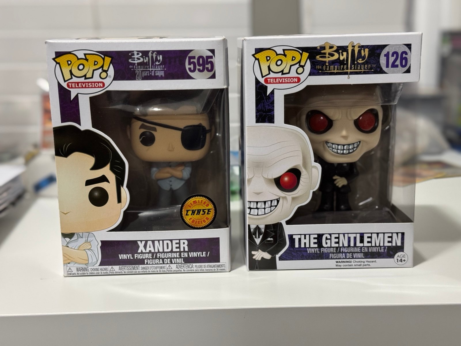 The Gentlemen and Xander Chase funko pop