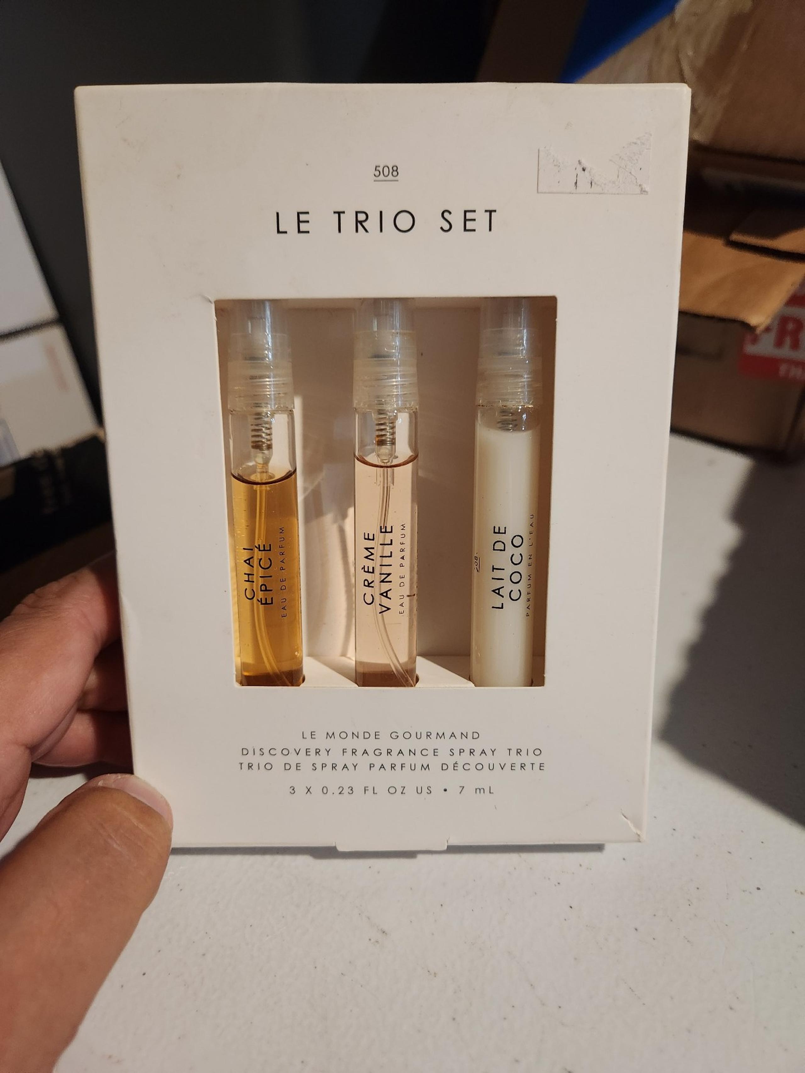 Le Monde Gourmand Le Trio Set 3 x 7ml Travel Sprays Women's