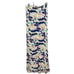 Flynn Skye Water Color Floral Faux Wrap Maxi Skirt SZ S