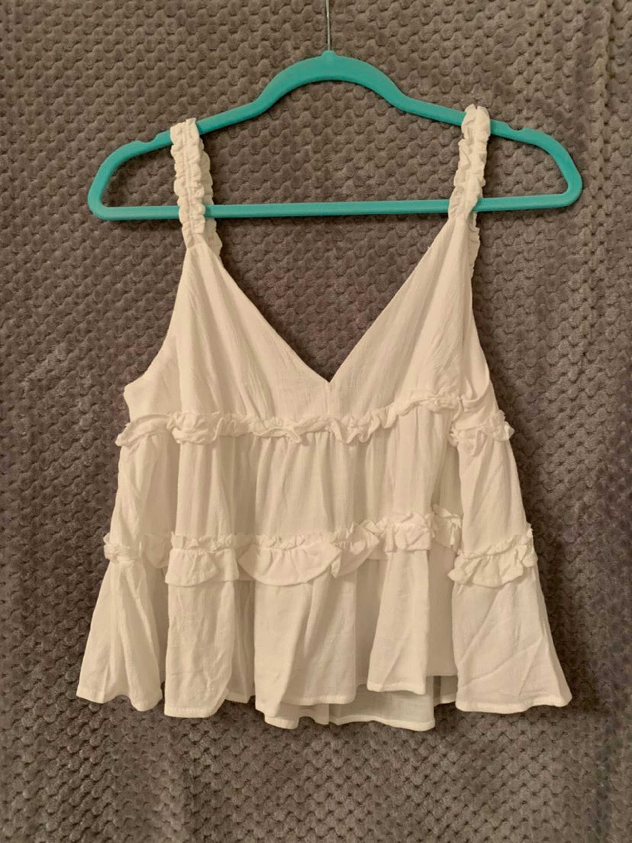 Crescent Crop Tank Top