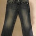 Vigoss cropped bling jeans size 9/10 length 21” NWT